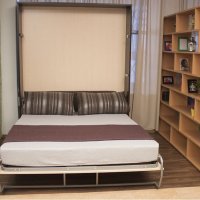 Детская кровать со шкафом