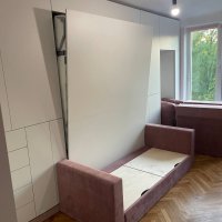 Шкаф-кровать трансформер с диваном