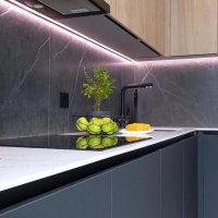 Кухня угловая Стокатто