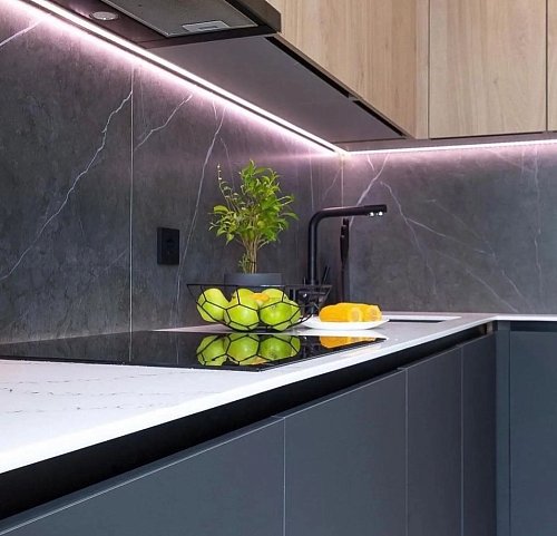 Кухня угловая Стокатто