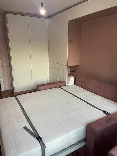 Шкаф-кровать трансформер с диваном