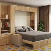 Шкаф-кровать размер 160x200