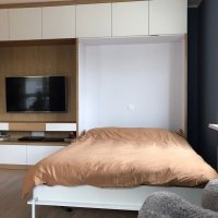 Кровать встроенная в шкаф